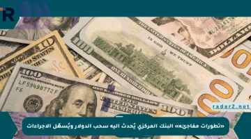 «تطورات مفاجئة» البنك المركزي يُحدث آلية سحب الدولار ويُسهّل الإجراءات